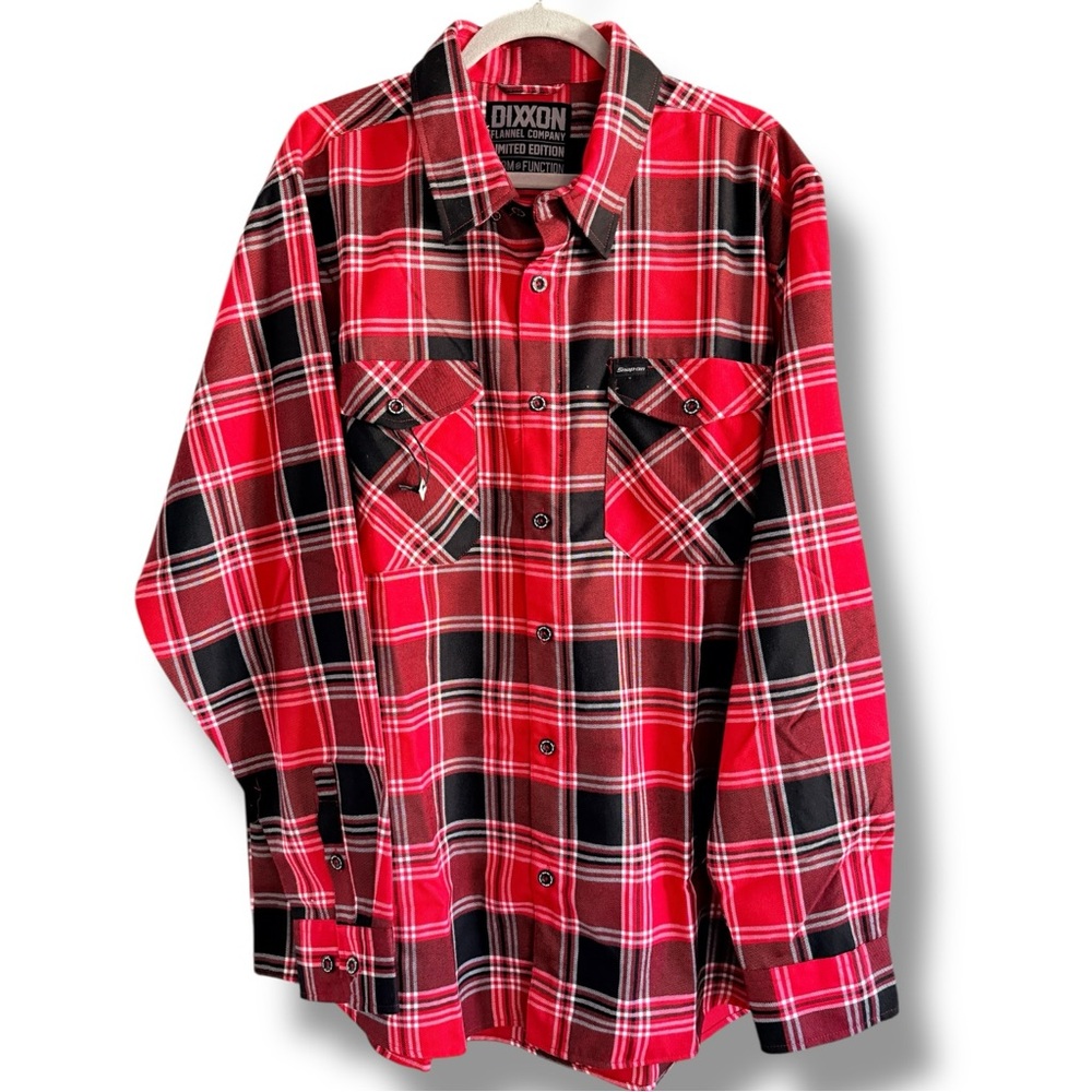 DIXXON Flannel Company Limited Edition Snap On Tools Shirt Size 2X NWOT